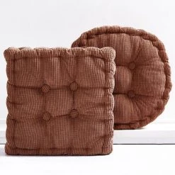 BENOBBY KIDS Coussin De Chaise Décoratif 40X40CM, Coussins De Chaise Matelassés, Coussin Doux Pour La Maison, Le Jardin Extérieur Et Le Coussin De Chaise Décoratif De Café, Coussin De Chaise Rond -banc et tabouret Soldes Boutique 64316430 5