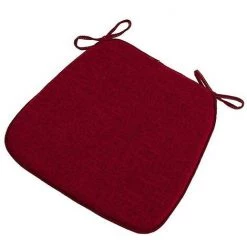 BF Coussin De Chaise De Salle à Manger Simple Antidérapant En Lin Chinois En Fer à Cheval (rouge) -banc et tabouret Soldes Boutique 64356304 3