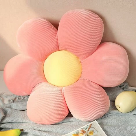 BENOBBY KIDS Oreiller De Sol En Fleur Mignon Indie Room Decor Coussin En Coton à Pétales Pour Canapé Chaise En Peluche Fleur Jouets En Peluche Oreiller En Peluche - Pétales Roses (40cm) 3 BENOBBY KIDS Oreiller De Sol En Fleur Mignon Indie Room Decor Coussin En Coton à Pétales Pour Canapé Chaise En Peluche Fleur Jouets En Peluche Oreiller En Peluche - Pétales Roses (40cm)