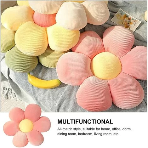 BENOBBY KIDS Oreiller De Sol En Fleur Mignon Indie Room Decor Coussin En Coton à Pétales Pour Canapé Chaise En Peluche Fleur Jouets En Peluche Oreiller En Peluche - Pétales Roses (40cm) 5 BENOBBY KIDS Oreiller De Sol En Fleur Mignon Indie Room Decor Coussin En Coton à Pétales Pour Canapé Chaise En Peluche Fleur Jouets En Peluche Oreiller En Peluche - Pétales Roses (40cm) – Image 3