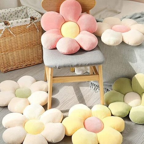 BENOBBY KIDS Oreiller De Sol En Fleur Mignon Indie Room Decor Coussin En Coton à Pétales Pour Canapé Chaise En Peluche Fleur Jouets En Peluche Oreiller En Peluche - Pétales Roses (40cm) 6 BENOBBY KIDS Oreiller De Sol En Fleur Mignon Indie Room Decor Coussin En Coton à Pétales Pour Canapé Chaise En Peluche Fleur Jouets En Peluche Oreiller En Peluche - Pétales Roses (40cm) – Image 4