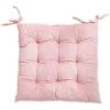 BF Coussin épaissi En Velours Côtelé Coussin De Chaise D'étudiant De Bureau Coussin De Chaise De Couleur Unie Simple (Rose) -banc et tabouret Soldes Boutique 64386977 1