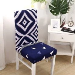 BF Housse De Chaise Housse élastique Universelle Housse Amovible Housse De Protection (Cube D'eau) -banc et tabouret Soldes Boutique 64387129 3