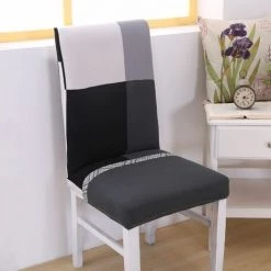 BF Housse De Chaise Housse élastique Universelle Housse Amovible Housse De Protection (Cube D'eau) -banc et tabouret Soldes Boutique 64387129 5