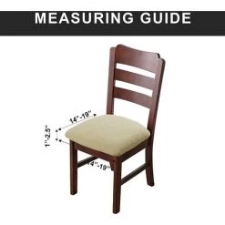 ILOVEMILAN 4pcs Housses De Chaise De Salle à Manger Paquet De Siège Imperméable Housses De Chaise Housses De Chaise De Cuisine - Housses De Tabouret Imperméables Lingge - Housses De Chaise Imperméables Housses Anti-poussière Ménagères - Housses Sans Couture à Haute -banc et tabouret Soldes Boutique 64519321 4