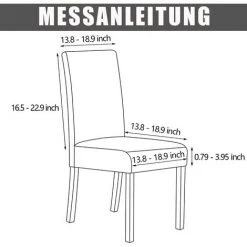 MINKUROW Housses De Chaise Stretch Lot De 4 Housses De Chaise Amovibles Et Lavables Pour Salle à Manger Moderne Élastique Chaise Protecteur Décoration Pour Bureau Banquets Fête De Mariage (Noir) -banc et tabouret Soldes Boutique 64680635 2