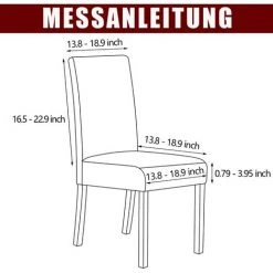 MINKUROW Housses De Chaise Stretch Lot De 6 Housses De Chaise Amovibles Et Lavables Pour Salle à Manger Moderne Élastique Chaise Protecteur Décoration Pour Bureau Banquets Fête De Mariage (Vin Rouge) -banc et tabouret Soldes Boutique 64680911 2