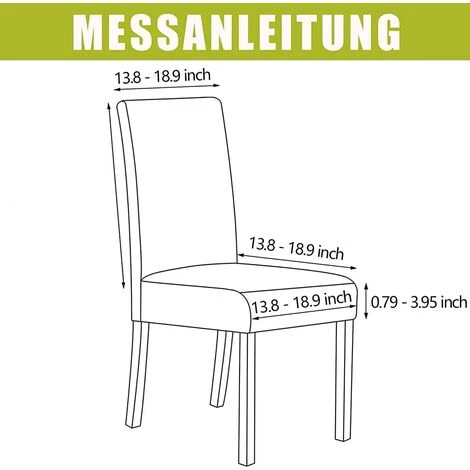 MINKUROW Housses De Chaise Stretch Lot De 4 Housses De Chaise Amovibles Et Lavables Pour Salle à Manger Moderne Élastique Protecteur De Chaise Décoration Pour Bureau Banquets Fête De Mariage (Vert Avocat) 4 MINKUROW Housses De Chaise Stretch Lot De 4 Housses De Chaise Amovibles Et Lavables Pour Salle à Manger Moderne Élastique Protecteur De Chaise Décoration Pour Bureau Banquets Fête De Mariage (Vert Avocat) – Image 2