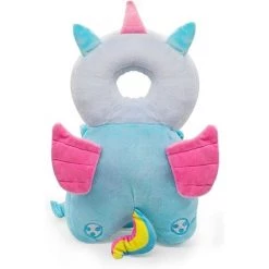 PREMIER éLOGE Coussin De Protection De Tête De Bébé, Doux Respirant Réglable Protection De Tête De Bébé, Protection De La Tête De Ssoutien, Pour Les Enfants De 4 à 24 Mois,Dragon