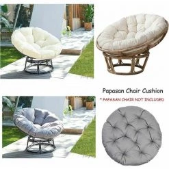 THSINDE Rond Papasan Coussin De Chaise, Coussin De SièGe Rond De Papasan, Coussin De Jardin, Coussin Fauteuil Rotin, Coussin Fauteuil Suspendu, Amovible Coussin Fauteuil Pour Intérieur Extérieur, (Kaki,100*100cm)(sans Chaise) 11 THSINDE Rond Papasan Coussin De Chaise, Coussin De SièGe Rond De Papasan, Coussin De Jardin, Coussin Fauteuil Rotin, Coussin Fauteuil Suspendu, Amovible Coussin Fauteuil Pour Intérieur Extérieur, (Kaki,100*100cm)(sans Chaise) -banc et tabouret Soldes Boutique 64857144 5