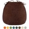LITZEE Coussins D'assise Pour Chaises De Cuisine Avec Attaches Foncé,Coussins De Chaise Pour Chaises De Salle à Manger Antidérapants,Coussins De Chaise De Salle à Manger Avec Attaches (brown) 1 LITZEE Coussins D'assise Pour Chaises De Cuisine Avec Attaches Foncé,Coussins De Chaise Pour Chaises De Salle à Manger Antidérapants,Coussins De Chaise De Salle à Manger Avec Attaches (brown) -banc et tabouret Soldes Boutique 65109710 1