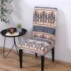 2pcs Housse De Chaise, Doux Et Extensible Couverture De Chaise De Salle à Manger, Très Facile à Nettoyer, Bouquet, Hôtel, Décor De Restaurant Style Nordique 45-60cm De Haut, 36-50cm De Long, 36-50cm De Large S'arêern -banc et tabouret Soldes Boutique 65357344 1