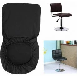 L'FLANEUR Housse De Tabouret De Bar Avec Dossier Extensible Pour Chaise De Salle à Manger Pivotante ANEUR -banc et tabouret Soldes Boutique 65357820 2