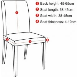 L'FLANEUR Housses De Chaise De Salle à Manger Housse De Chaise Extensible Lot De 2, Housse De Chaise Salle à Manger Universel, Amovible, Lavable Couverture De Chaise Pour Maison Hotel Restaurant (Candy Violet, 2 Pièces) ANEUR -banc et tabouret Soldes Boutique 65359303 2