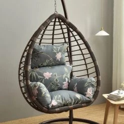 BENOBBY KIDS Suspendu Hamac Chaise Coussins, Imperméable Siège De Chaise Rembourrage Pour Patio Jardin, Balançoire Panier Suspendu Coussin De Siege, épaissi En Suspendu Coussin De Panier, Nid Suspendu Chaise Suspendue Back Swing Chair Cushion Hanging Egg Hammock Chair -banc et tabouret Soldes Boutique 65372383 2