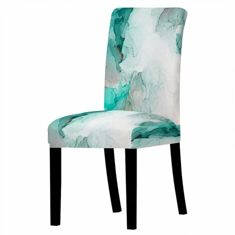 FUIENKO Housse De Siège De Chaise En Marbre Coloré, Couverture De Chaise Psychédélique, Décoration De Fête De Banquet D'h?tel, Anti-salissure,CC0015-7,CHINA 4 FUIENKO Housse De Siège De Chaise En Marbre Coloré, Couverture De Chaise Psychédélique, Décoration De Fête De Banquet D'h?tel, Anti-salissure,CC0015-7,CHINA – Image 2