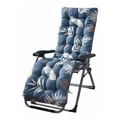 PREMIER Coussin épais Pour Chaise Longue - Doux Et Confortable - Pour Terrasse, Jardin, Chaise Longue - Coussin D’extérieur Imprimé
