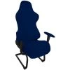 GALOZZOIT Housse De Chaise De Bureau Extensible, Anti-saleté, Extensible, Housse De Chaise De Jeu, Housse De Chaise De Jeu Extensible, Housse De Fauteuil Rotatif——Bleu Tibétain -banc et tabouret Soldes Boutique 65632662 1