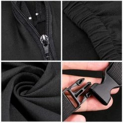 GALOZZOIT Housse De Chaise De Bureau Extensible, Anti-saleté, Extensible, Housse De Chaise De Jeu, Housse De Chaise De Jeu Extensible, Housse De Fauteuil Rotatif--violet Foncé -banc et tabouret Soldes Boutique 65632707 4