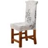 ILOVEMILAN 4 Pièces élastique Housse De Chaise Housse De Chaise Impression Maison Hôtel Restaurant Chaise Couverture Simple Tabouret Couverture Universelle Housse De Siège -banc et tabouret Soldes Boutique 65728201 1