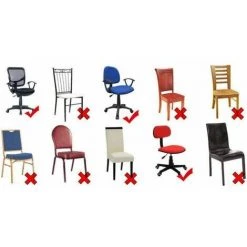 OUSUDELA Housse Extensible Housse De Siège Pour Chaise De Bureau Chaise De Bureau Pivotante Chaise Pivotante, Gris 11 OUSUDELA Housse Extensible Housse De Siège Pour Chaise De Bureau Chaise De Bureau Pivotante Chaise Pivotante, Gris -banc et tabouret Soldes Boutique 65730690 5