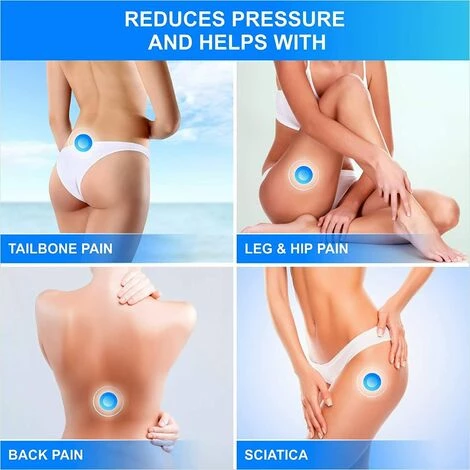 YIDOMDE Coussin De Siège Orthopédique, Coussin De Siège De Voiture Orthopédique, Coussin De Siège En Mousse, Coussin De Siège Ergonomique, Coussin De Siège De Chaise De Bureau Pour Bureau à Domicile 6 YIDOMDE Coussin De Siège Orthopédique, Coussin De Siège De Voiture Orthopédique, Coussin De Siège En Mousse, Coussin De Siège Ergonomique, Coussin De Siège De Chaise De Bureau Pour Bureau à Domicile – Image 4