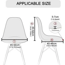 BAICCCF Housse De Chaise De Salle à Manger En Jacquard Extensible Sans Accoudoirs Housses De Chaise Amovibles Et Lavables Pour Cuisine, Banquet, Maison, Hôtel, Chaises Latérales, Housse De Siège (lot De 6, Rouge Vin) - Vin Rouge -banc et tabouret Soldes Boutique 65748344 5