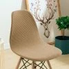BAICCCF Housse De Chaise De Salle à Manger En Coquille Jacquard Extensible Sans Accoudoirs Housses De Chaise Amovibles Et Lavables Pour Cuisine, Banquet, Maison, Hôtel, Chaises Latérales, Housse De Siège (lot De 4, Camel) - Chameau -banc et tabouret Soldes Boutique 65748386 1