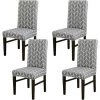 BAICCCF Housse De Chaise, Housses De Chaise De Salle à Manger Extensibles, Housse De Protection Pour Chaise à Dossier Haut, Housses De Siège élastiques Pour Salle à Manger, Mariage, Banquet, Décoration De Fête (BTC05, 4 Pièces) - Btc05 1 BAICCCF Housse De Chaise, Housses De Chaise De Salle à Manger Extensibles, Housse De Protection Pour Chaise à Dossier Haut, Housses De Siège élastiques Pour Salle à Manger, Mariage, Banquet, Décoration De Fête (BTC05, 4 Pièces) - Btc05 -banc et tabouret Soldes Boutique 65748647 1