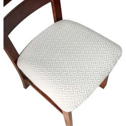 FUHUIDATRADING Housses De Siège Pour Chaise De Salle à Manger Housses De Siège Housses De Chaise De Cuisine (2 Pièces)