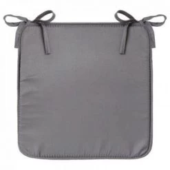 EASY Galette Chaise Micro Gf 39x39, Gris Foncé