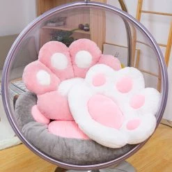 PERLE RARE Chat Patte Coussin Mignon Siège Coussin Chat Patte Forme Paresseux Canapé Bear Paw Chaise De Bureau Coussin Cosy Warm -banc et tabouret Soldes Boutique 65797004 5