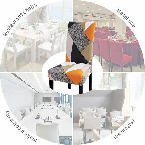 LUCKY-88 Housse De Chaise élastique Housse De Chaise Anti-poussière 7 LUCKY-88 Housse De Chaise élastique Housse De Chaise Anti-poussière – Image 5