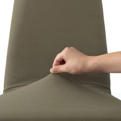 YIENJAOY Housse De Chaise 6 Pièces Imperméables, Housse De Chaise Salle à Manger, Housse Chaise Extensible, Universel, Facile à Installer, Facile à Nettoyer (Colombe) 10 YIENJAOY Housse De Chaise 6 Pièces Imperméables, Housse De Chaise Salle à Manger, Housse Chaise Extensible, Universel, Facile à Installer, Facile à Nettoyer (Colombe) -banc et tabouret Soldes Boutique 65810461 4