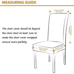 YIENJAOY Housse De Chaise Extensible Lot De 4, Couverture Protecteur De Chaise Salle A Manger Universel Amovible Lavable Moderne Durable Pour Maison Hotel Restaurant Fete Banquet Cuisine Decoration（Noël B） -banc et tabouret Soldes Boutique 65810495 5