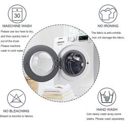 YIENJAOY Housse De Chaise Salle à Manger Extensible 6 Pièces,Housse De Chaise Universelle Lavables,Couverture De Chaise Facile à Nettoyer Pour Décor Salle à Manger Hôtel Restaurant,feuille Bleue -banc et tabouret Soldes Boutique 65810654 5