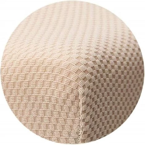 YIENJAOY 4 Pièces Housses De Chaise De Salle à Manger Couverture De Chaise Extensible Amovible Lavable élastique Pour Un Ajustement Universel,beige 4 YIENJAOY 4 Pièces Housses De Chaise De Salle à Manger Couverture De Chaise Extensible Amovible Lavable élastique Pour Un Ajustement Universel,beige – Image 2