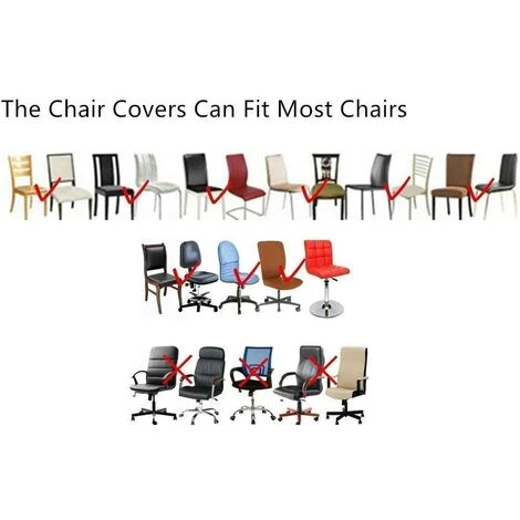 YIENJAOY 4 Pièces Housses De Chaise De Salle à Manger Couverture De Chaise Extensible Amovible Lavable élastique Pour Un Ajustement Universel,beige 7 YIENJAOY 4 Pièces Housses De Chaise De Salle à Manger Couverture De Chaise Extensible Amovible Lavable élastique Pour Un Ajustement Universel,beige – Image 5