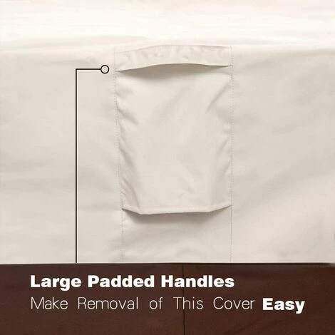 PESCE 1 Paquet De Housses De Chaise De Terrasse, Housse De Siège Profonde De Salon, Housses De Meubles De Terrasse De Pelouse D'extérieur Résistantes Et Imperméables 7 PESCE 1 Paquet De Housses De Chaise De Terrasse, Housse De Siège Profonde De Salon, Housses De Meubles De Terrasse De Pelouse D'extérieur Résistantes Et Imperméables – Image 5