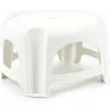 BRICOMARTEAU Tabouret Step Plastique Blanc (29 X 25 X 18,5 Cm) -banc et tabouret Soldes Boutique 65922402 1
