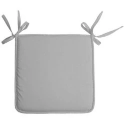 HOMEMAISON Galette De Chaise Unie Aux Multiples Couleurs Perle 38 X 38 Cm - Perle