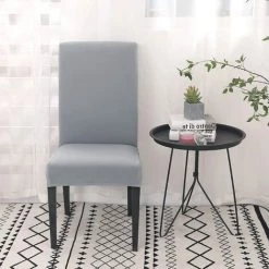 HELLO KITTY BAIN Ensemble De 4 Housses De Chaise élastiques, Housse De Chaise De Salle à Manger Universelle Amovible, Lavable, Moderne Et Durable Pour La Décoration De L'hôtel à La Maison -banc et tabouret Soldes Boutique 66025842 3