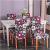 THSINDE Housses De Chaise De Salle à Manger,Moderne Élastique Couverture De Chaise Durable Housse Chaise Extensible Pour Décoration De Mariage,Hôtel,Restaurant 4pcs Tournesol -banc et tabouret Soldes Boutique 66178721 1