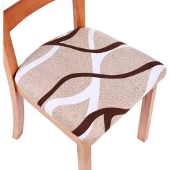 PERLE RARE Housse De Siège De Chaise Rétractable De Salle à Manger Lot De 4, Housse De Siège élastique Pour Chaise De Salle à Manger Housse De Siège Lavable Amovible Sangle D'attache, Kaki 9 PERLE RARE Housse De Siège De Chaise Rétractable De Salle à Manger Lot De 4, Housse De Siège élastique Pour Chaise De Salle à Manger Housse De Siège Lavable Amovible Sangle D'attache, Kaki -banc et tabouret Soldes Boutique 66331506 3