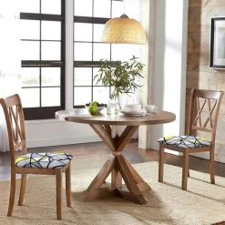 PERLE RARE Housse De Siège De Chaise Rétractable De Salle à Manger Lot De 4, Housse De Siège élastique Pour Chaise De Salle à Manger Cravate Amovible Et Lavable, Feuille Verte -banc et tabouret Soldes Boutique 66331558 5