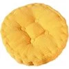 Cisea Coussin De Chaise Rond Confortable Pour La Maison, La Cuisine, Le Jardin, La Salle à Manger, Le Bureau, 40*40cm Jaune -banc et tabouret Soldes Boutique 66351951 1