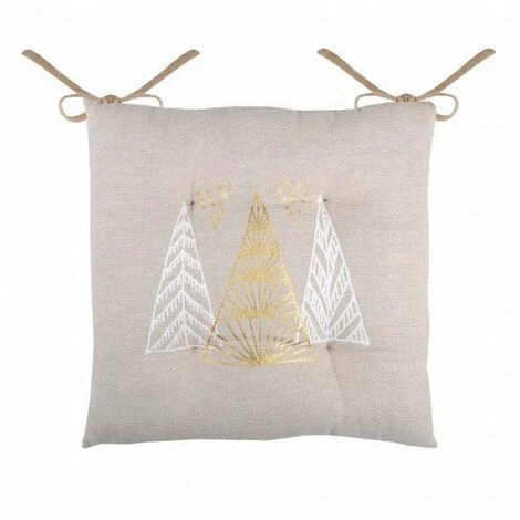 LOVELY CASA Coussin De Chaise Freya Beige 4 LOVELY CASA Coussin De Chaise Freya Beige – Image 2