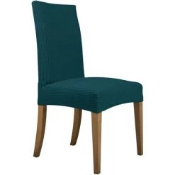 READCLY Ebeta 6 Pièces Housse De Chaise Housse De Chaise Décor Stretch-Housse Couverture De Chaise De Matériau Spandex Avec Bande élastique Pour Un Ajustement (Vert Olive, 6 Pièces) -banc et tabouret Soldes Boutique 66650458 5