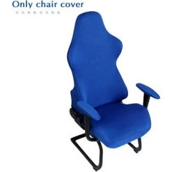 READCLY Housses De Chaise De Gaming - Housse De Chaise De Bureau Extensible - Housse Universelle Anti-poussière Pour Fauteuil De Bureau Rotatif (café-1) 9 READCLY Housses De Chaise De Gaming - Housse De Chaise De Bureau Extensible - Housse Universelle Anti-poussière Pour Fauteuil De Bureau Rotatif (café-1) -banc et tabouret Soldes Boutique 66650992 3