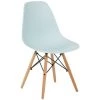 LES TENDANCES Chaise Scandinave Bleu Pastel Et Bois Naturel Bristol - Lot De 2 -banc et tabouret Soldes Boutique 66902299 1